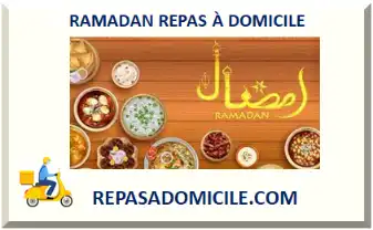RAMADAN REPAS À DOMICILE 2026