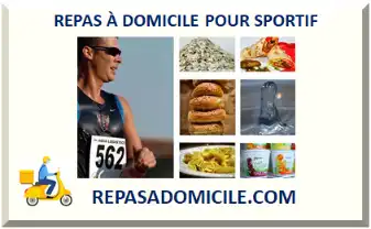 REPAS À DOMICILE POUR SPORTIF 