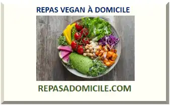 REPAS VEGAN À DOMICILE